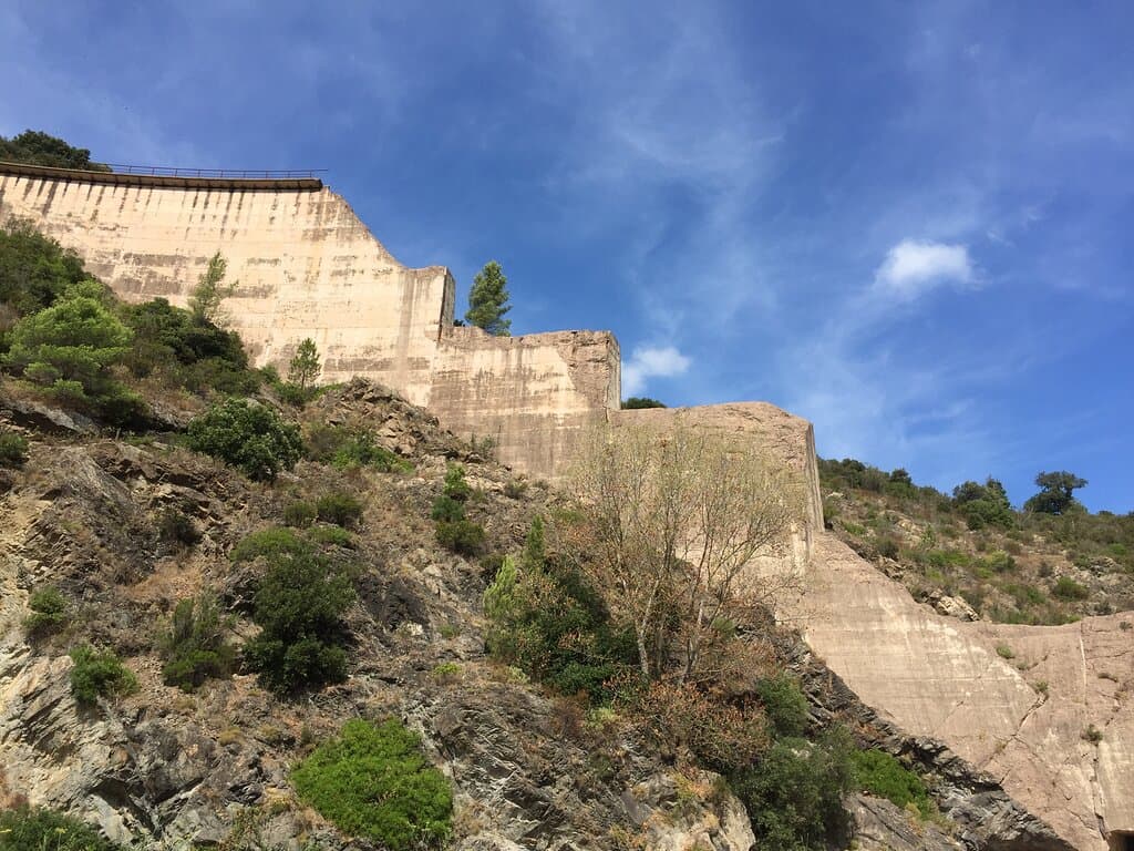 Malpasset Dam Ruins