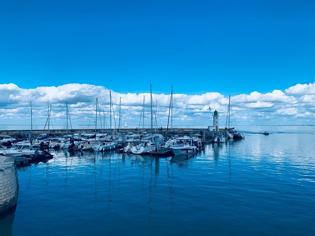 La Flotte Port and Market