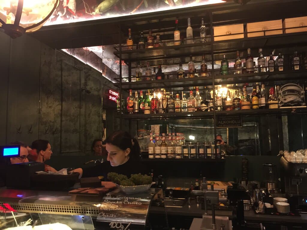 Nice atmosphere... Magda (in picture is one of the kindest restaurant staff EVER...!!!) 