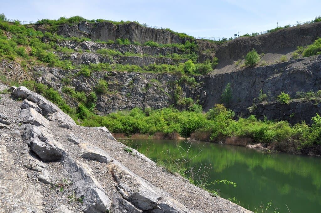 Ślichowice former quarries with nature reserve