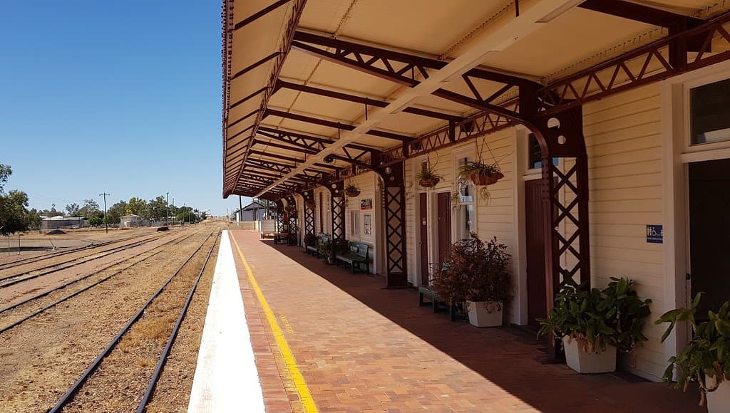 Longreach Railway Station Platform