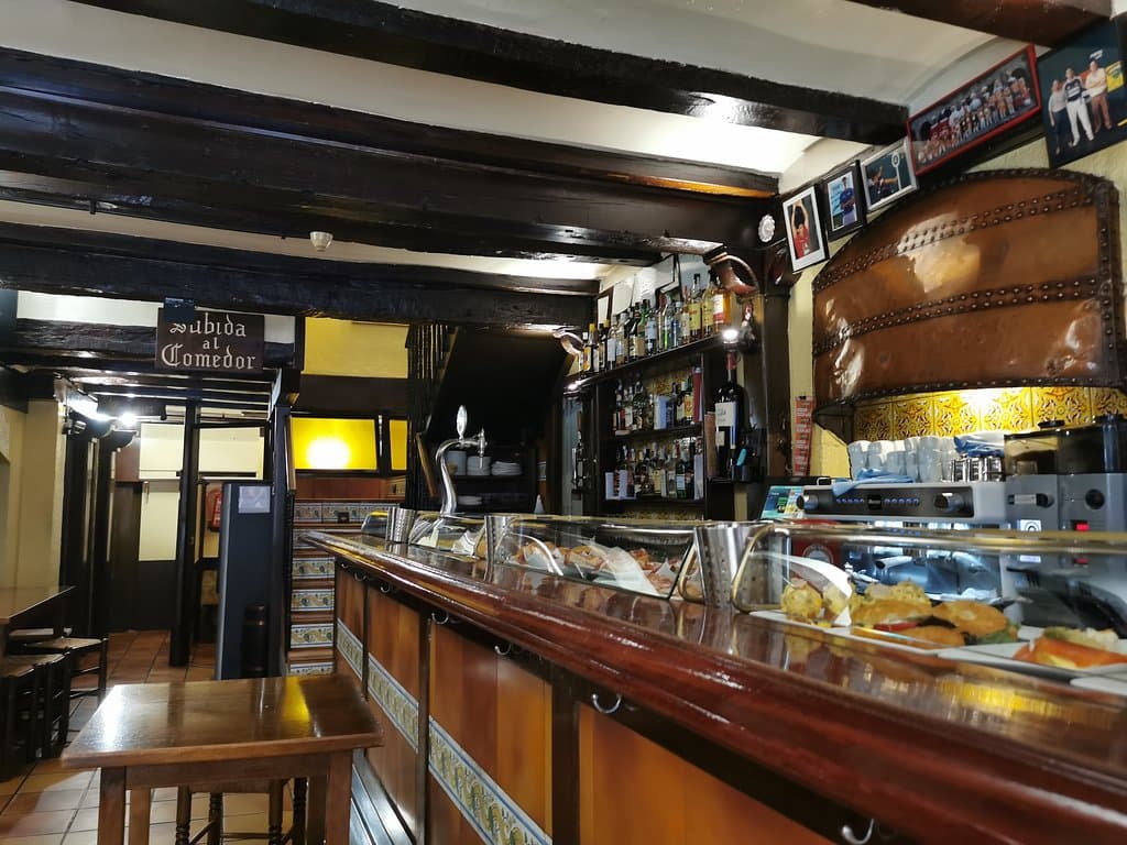 Interior del local.