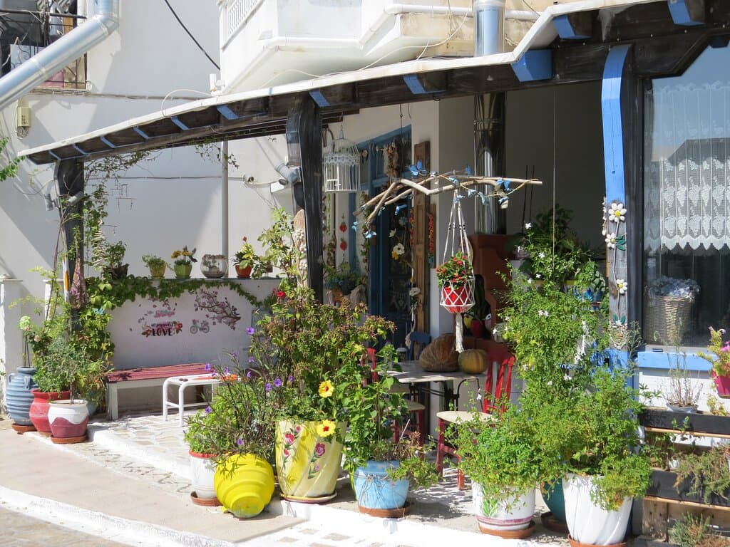 Ingang van het restaurant 1