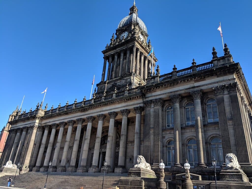 Leeds Town Hall exterior