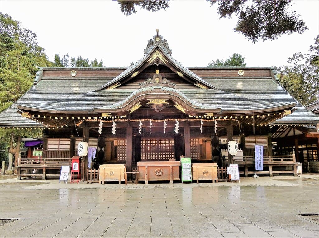 大國魂神社～３（拝殿）