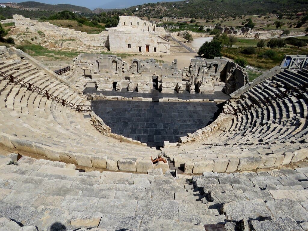 theatre, view of the stage area