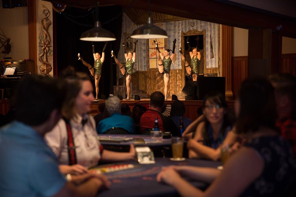 Blackjack & a show