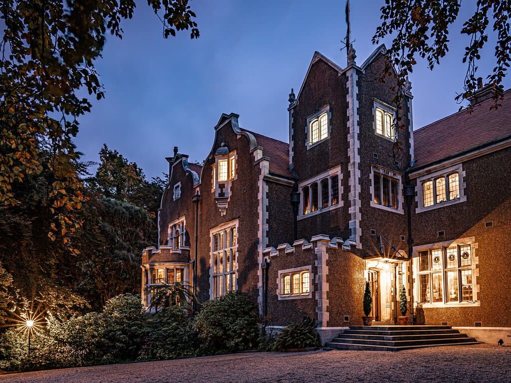 Olveston at dusk 