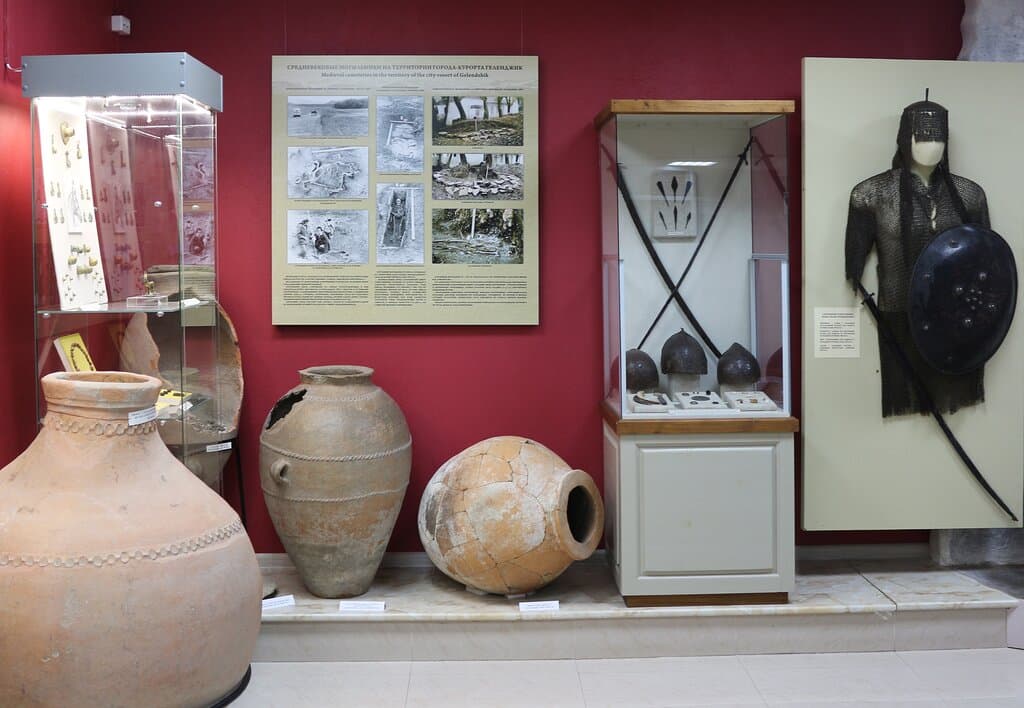Экспозиция геленджикского музея
