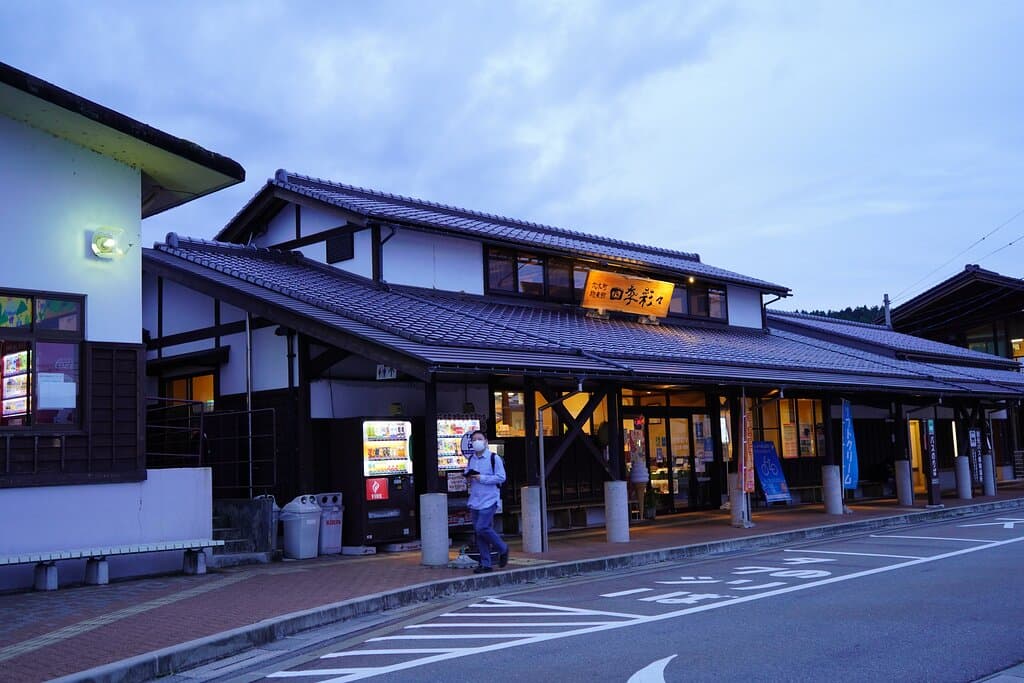 道の駅の外観