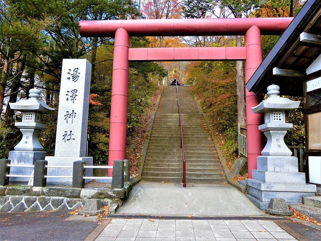 湯澤神社～２（鳥居）