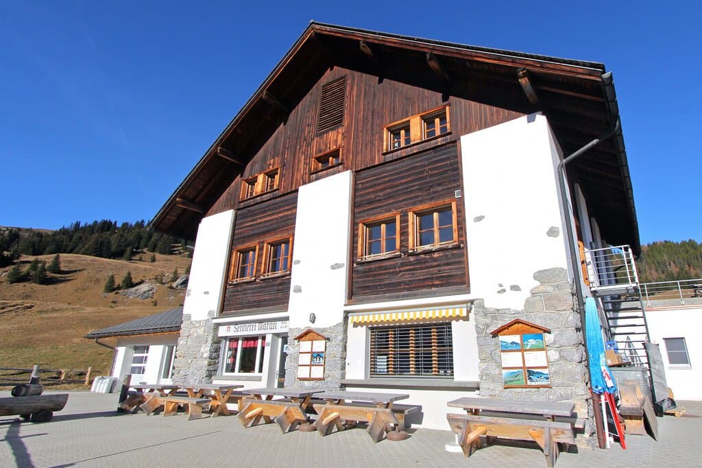 Sennerei Maran à Arosa (canton des Grisons)