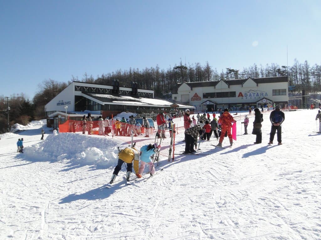レストハウス前風景