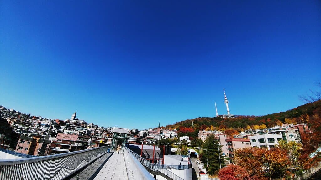 Haebangchon Village in November