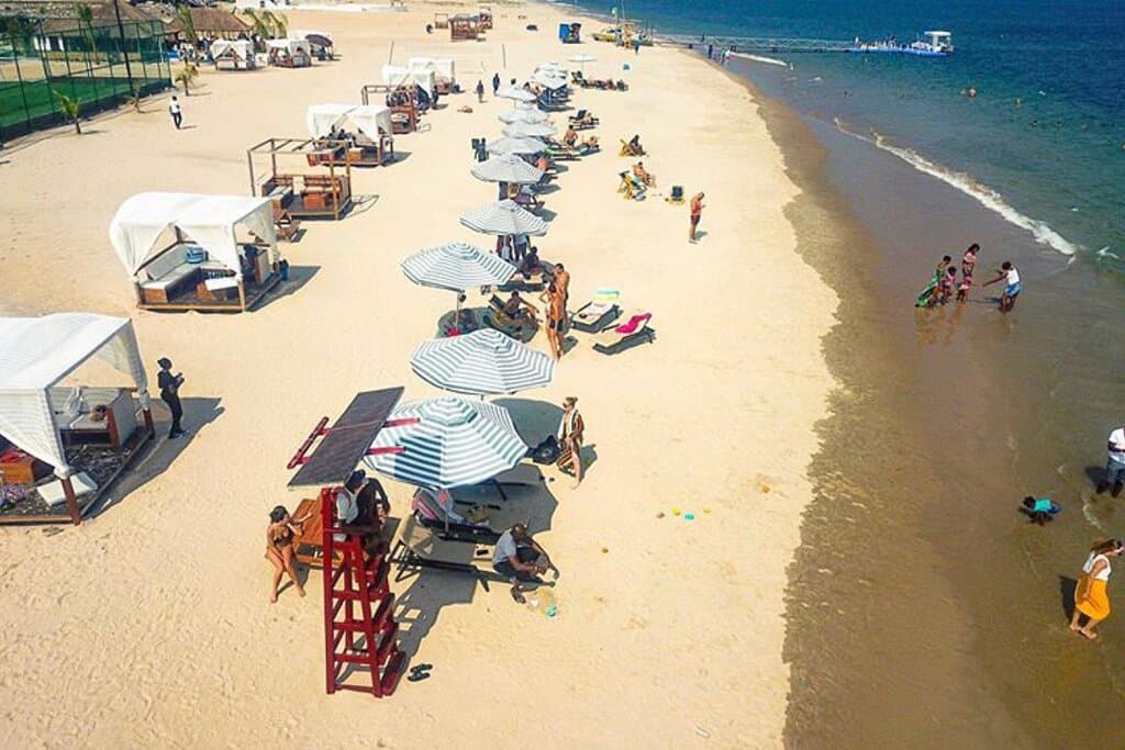 Beach front
