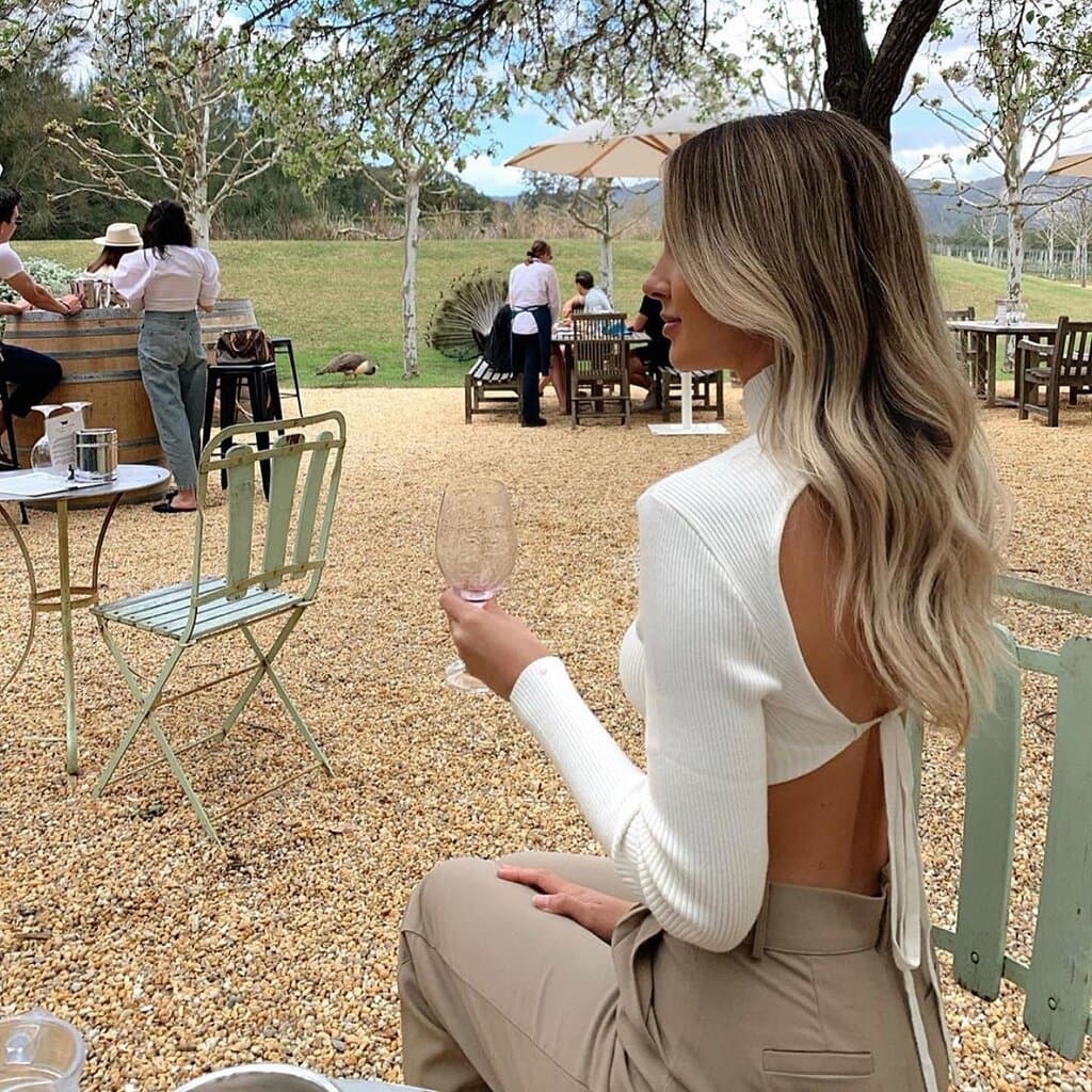 @emilyvenz sitting pretty at 2020 Best Boutique Cellar Door (Aust Gourmet Traveler) - Open 7 Days