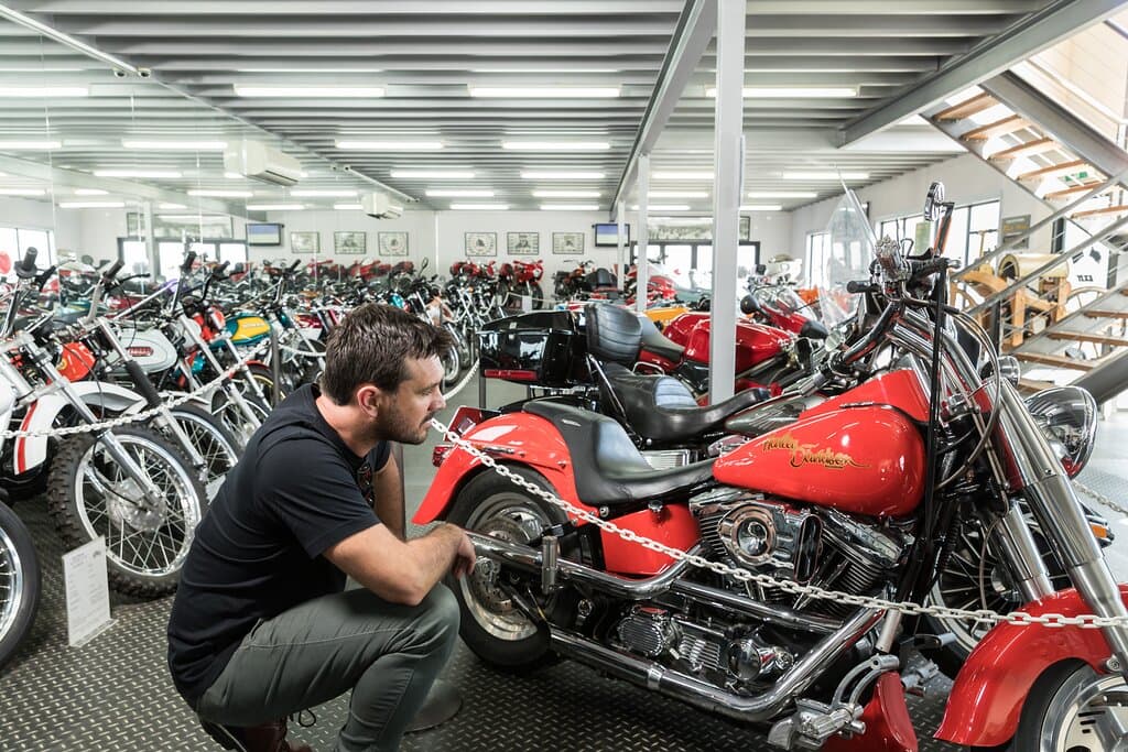 Each bike has background notes & specifications