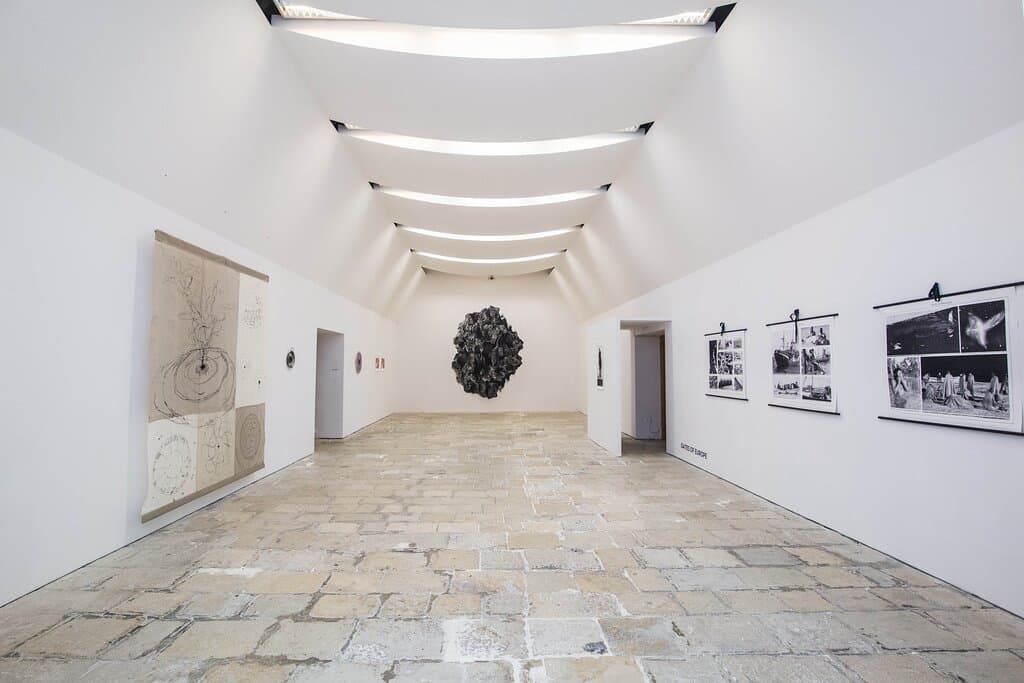 One of the exhibition spaces in Spazju Kreattiv.
Photo by Elisa von Brockdorff