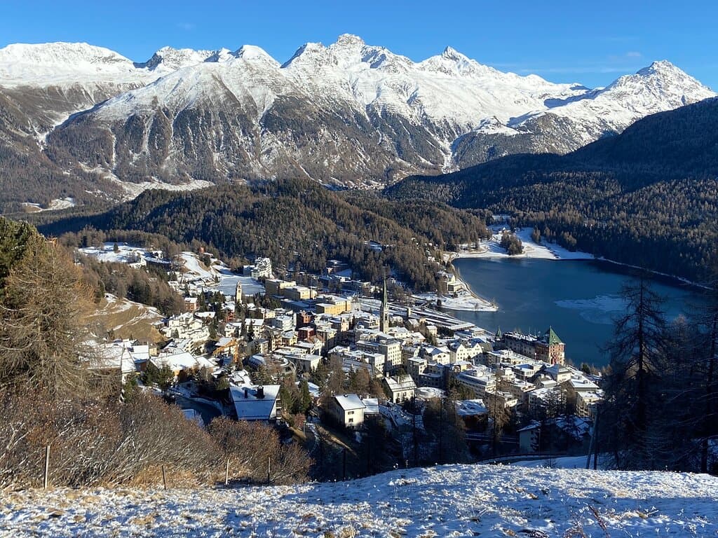 Heidis Blumenweg im Winter