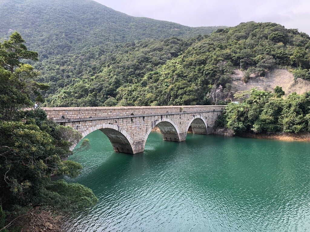 Tai Tam Reservoirs in the Tai Tam Country Park 