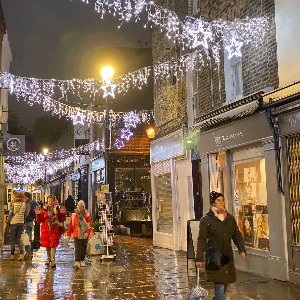 Festive feeling at Camden Paddage