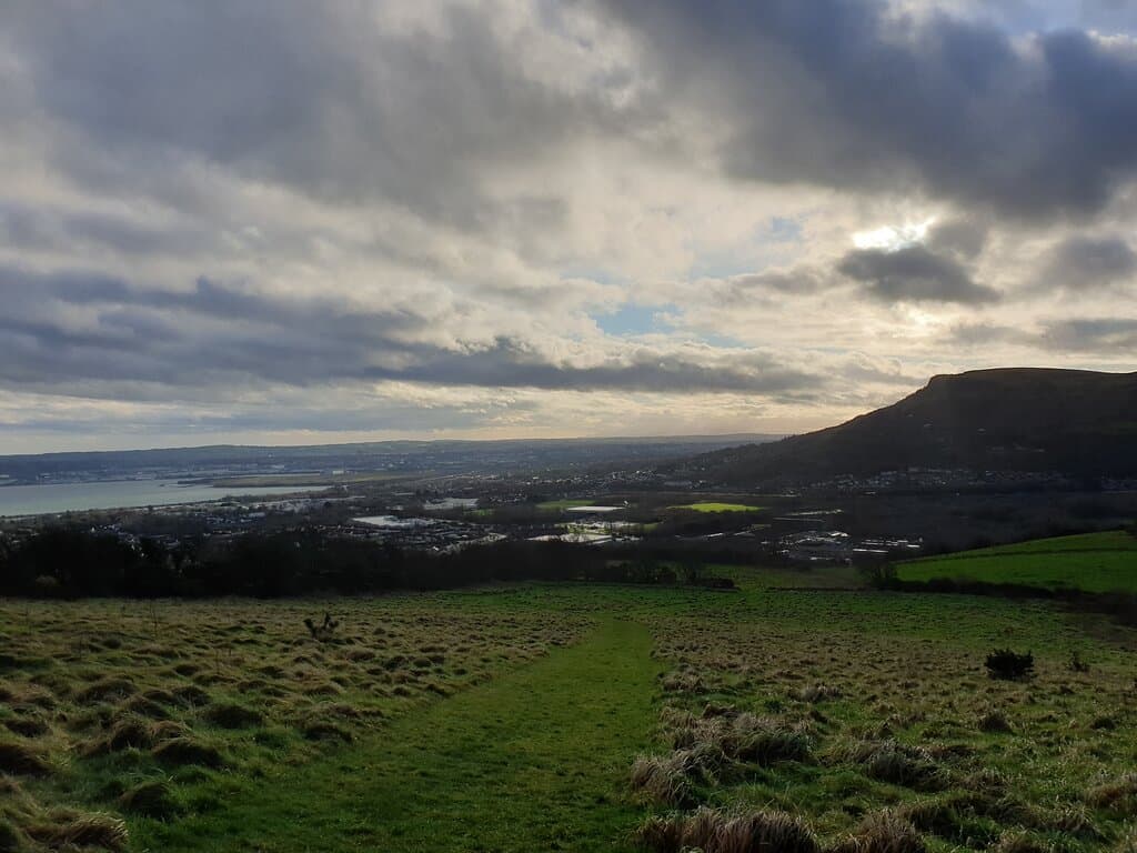 View of Belfast City from Carnmoney Hill 2