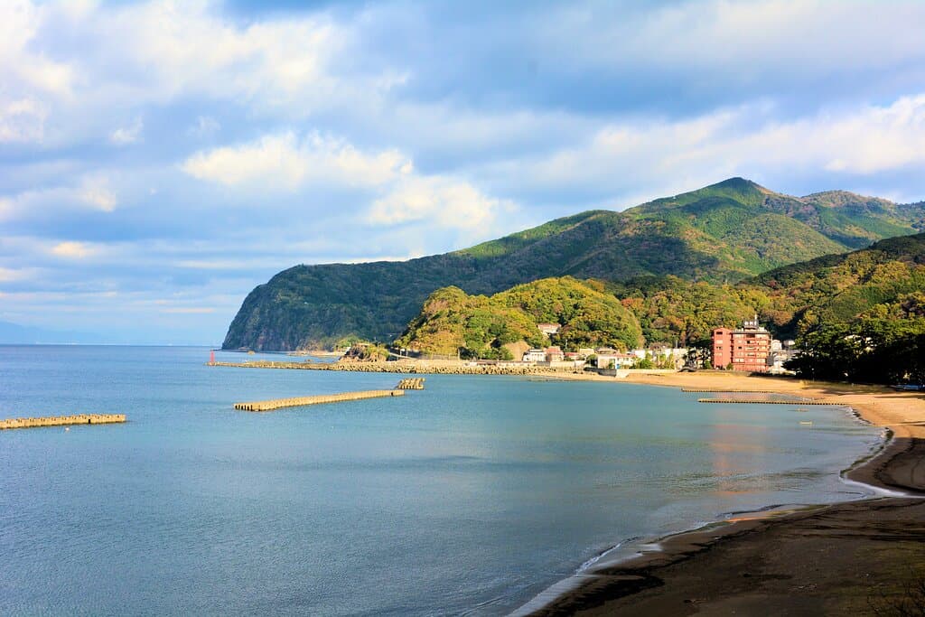 朝の海岸