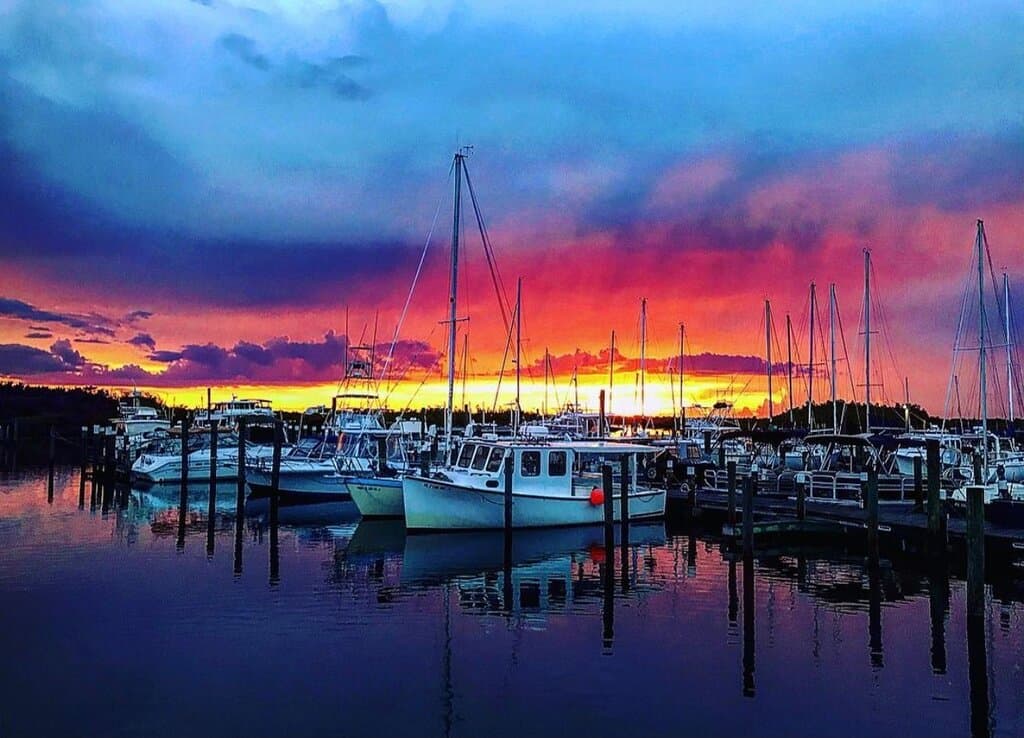 Boondocks sunsets are spectacular!