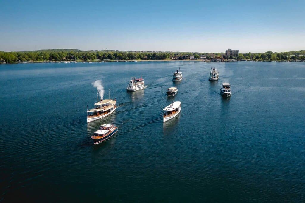 Lake Geneva Cruise Line fleet 