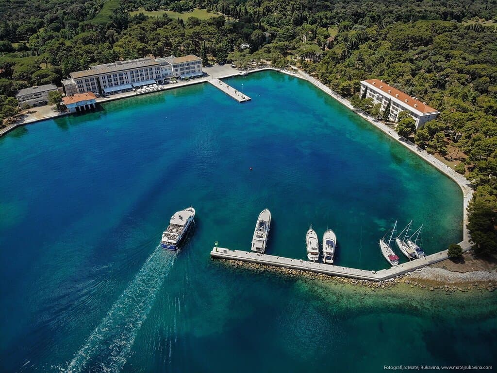 Brijuni National Park harbour