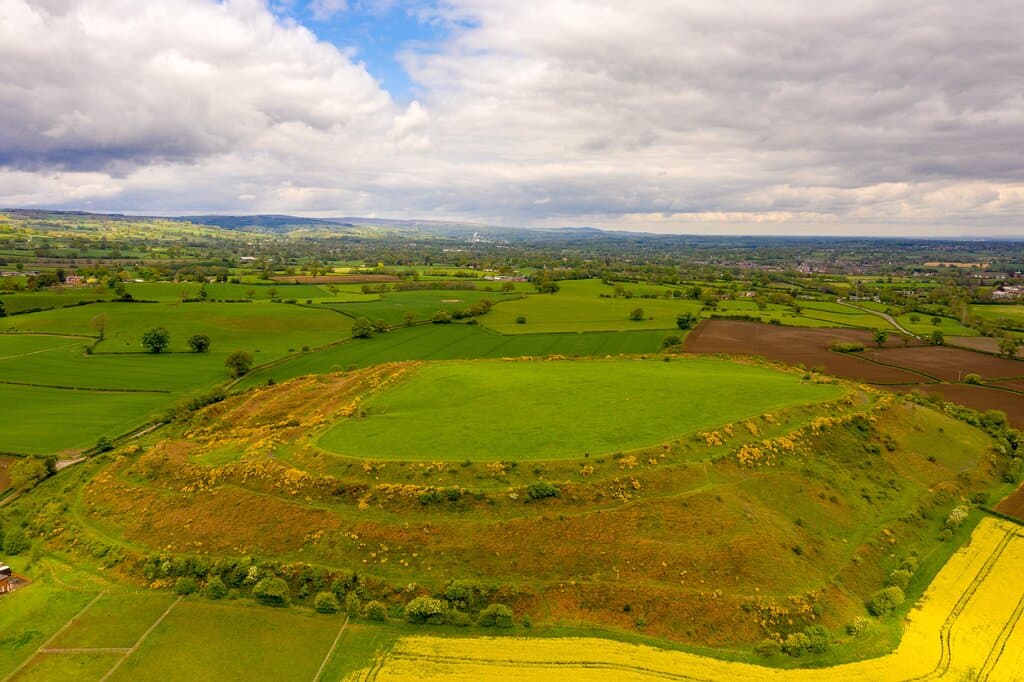 Old Oswestry - one of Britain's best Iron Age Hill Forts. See more at www.visitoswestry.co.uk