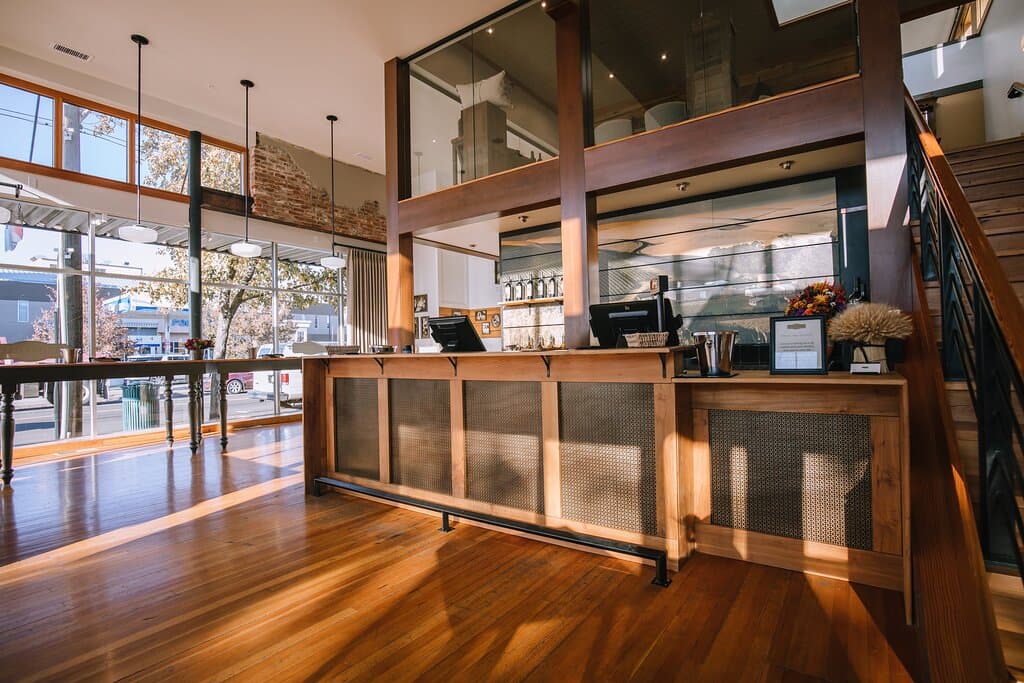 The Spring Valley Vineyard Tasting Room in downtown Walla Walla. 