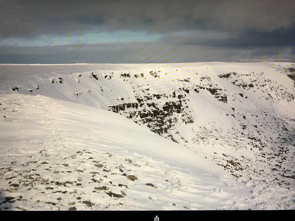 View back on Swarth Fell