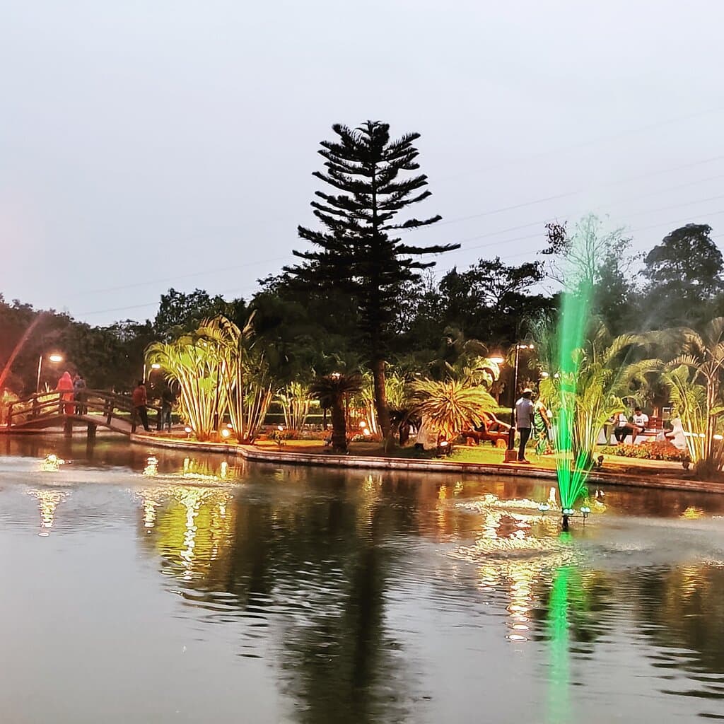 The lake