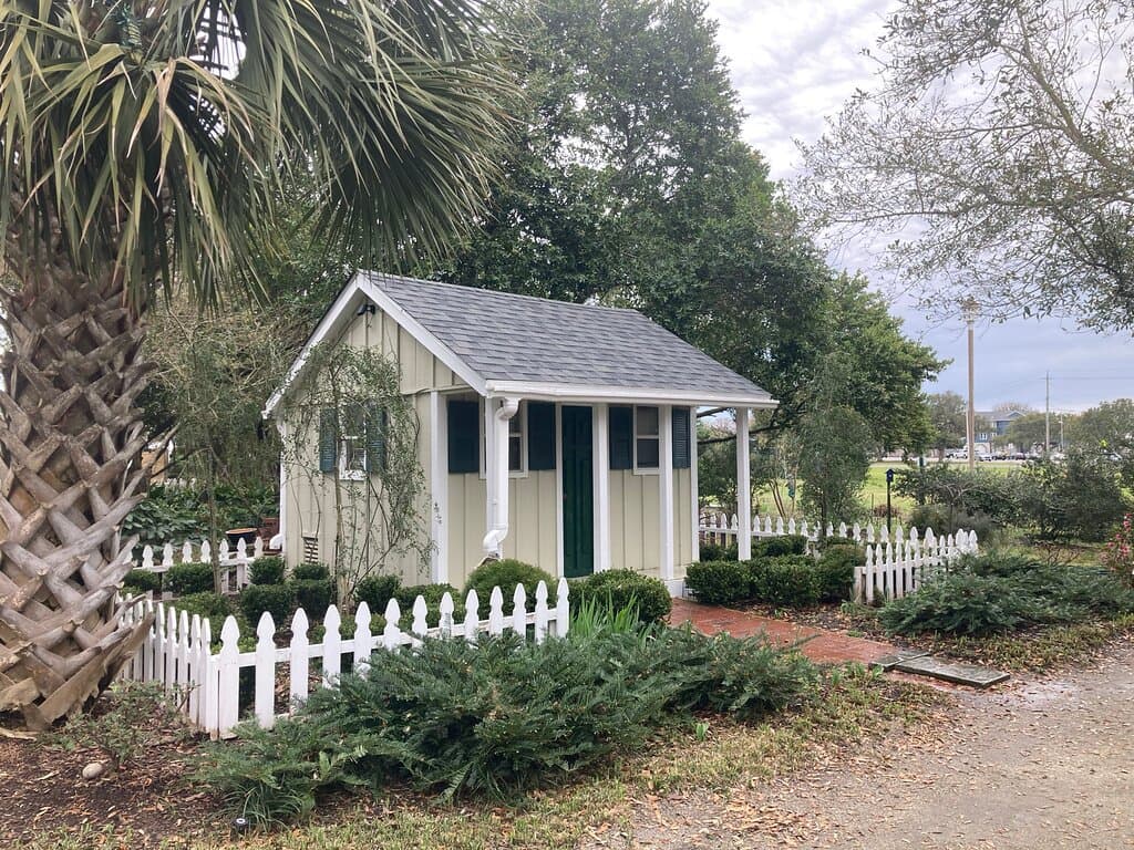 Cottage in the garden