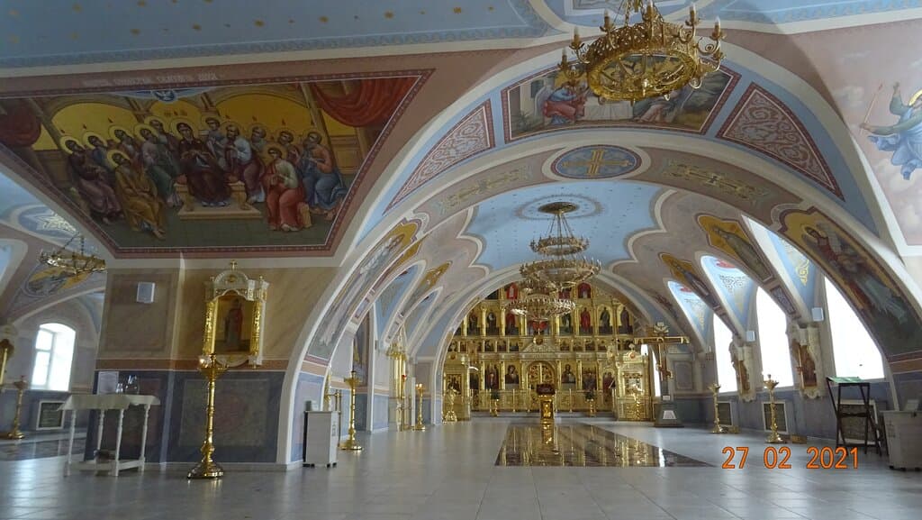 Казань. Церковь Сошествия Святого Духа в Суконной слободе (февраль 2021 года)