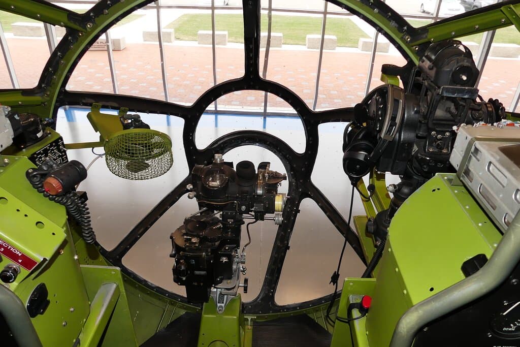 In the cockpit