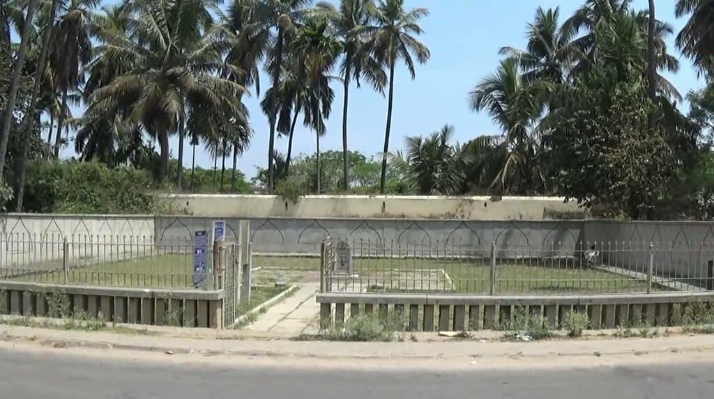 view from the main road 