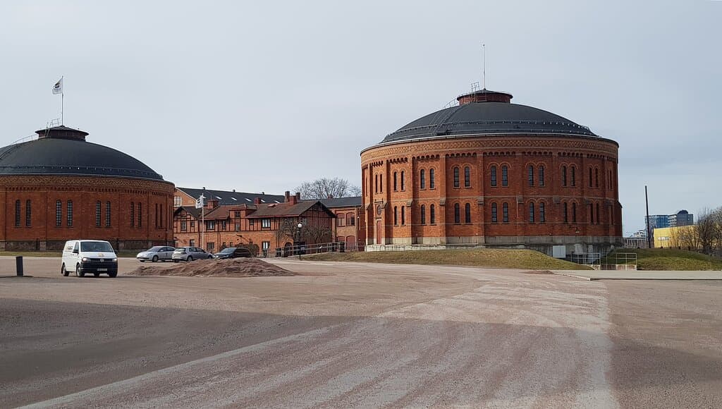 Gasklockorna i Gävle på Atlasområdet
