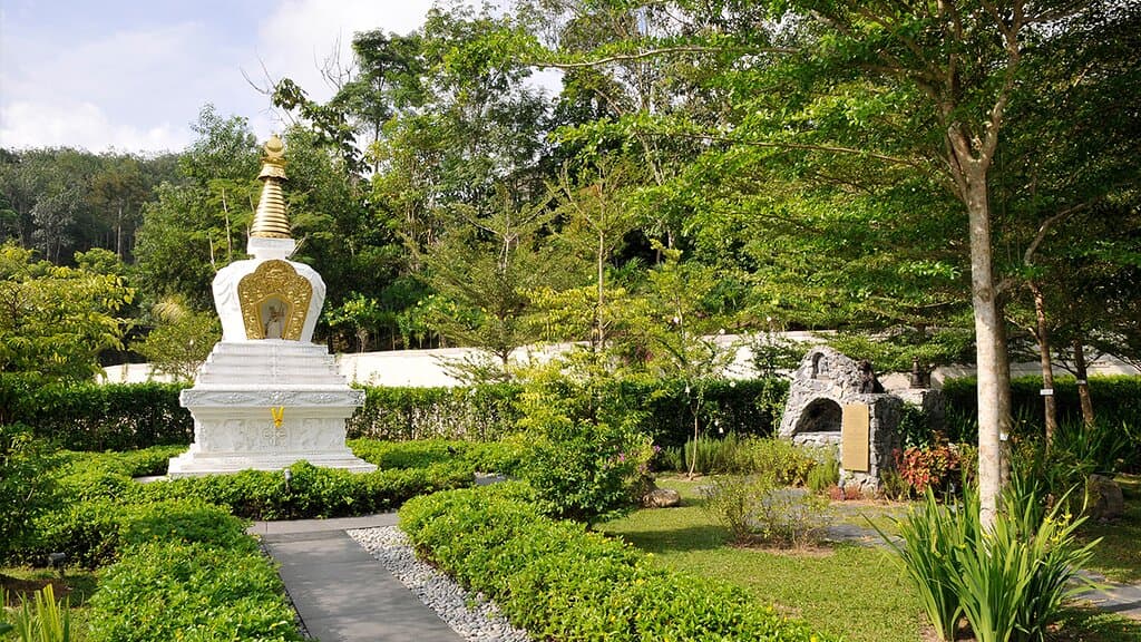 Sacred Vajrayogini stupa to pay respect