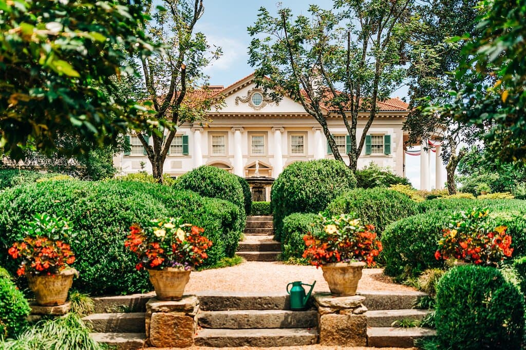 View of the south side of the home.