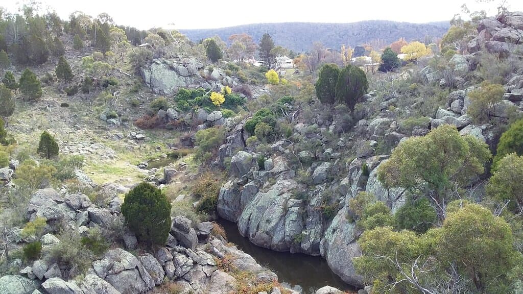 View over the gorge