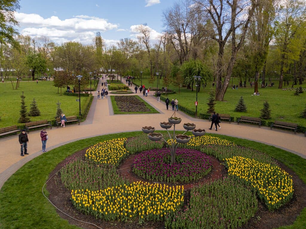 вид на парк