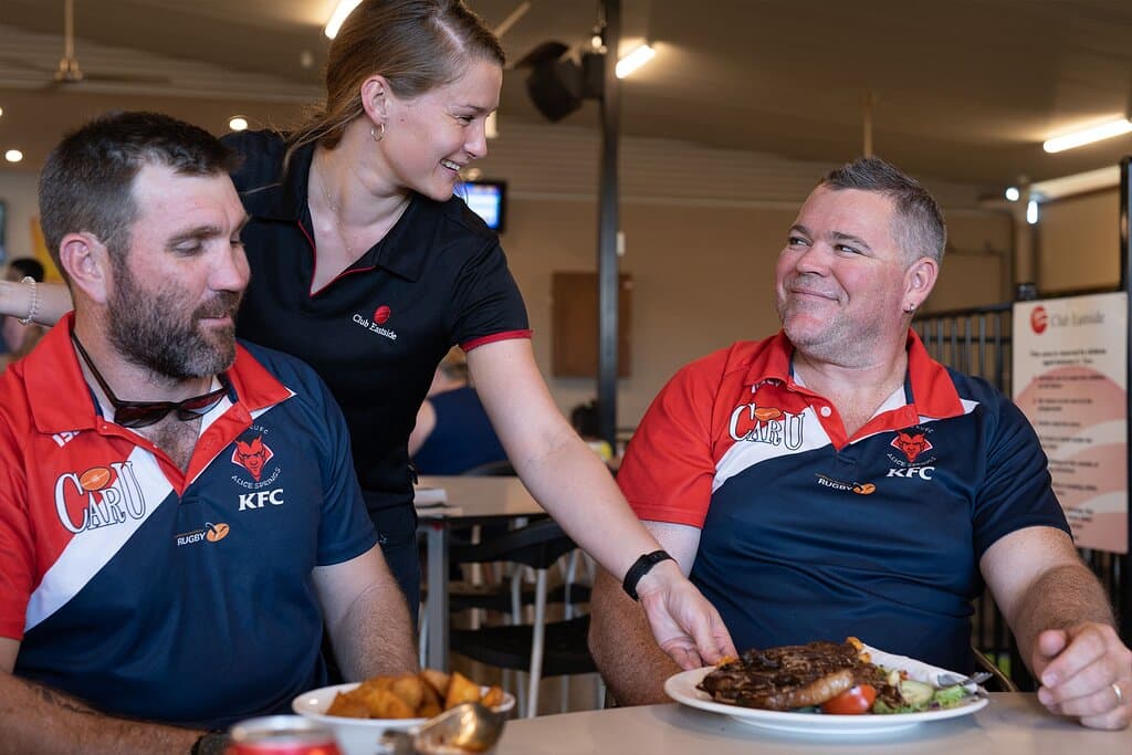 Our onsite Bistro serves lunch, dinner, and bar snacks 7 days a week. Ask our friendly staff for the varying daily dinner specials!