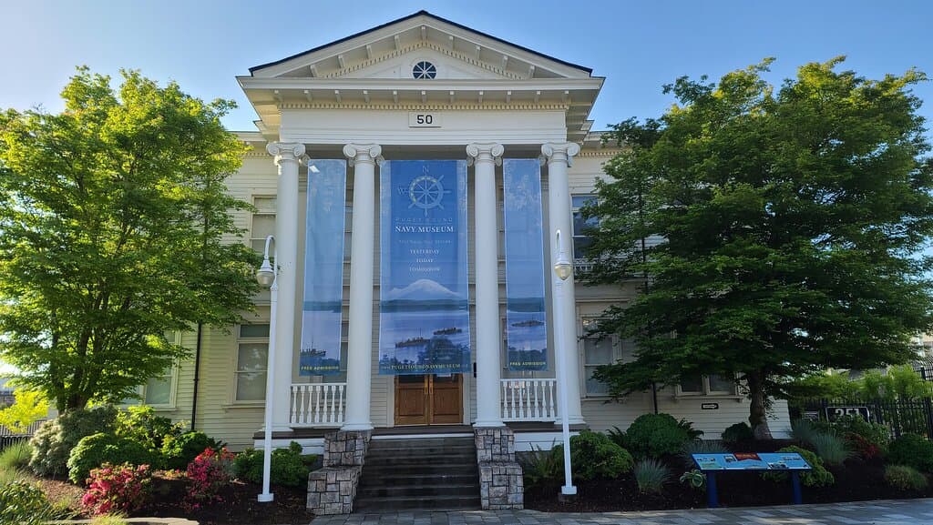 Building 50 which houses the museum
