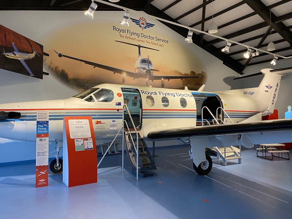 Replica of RFDS plane