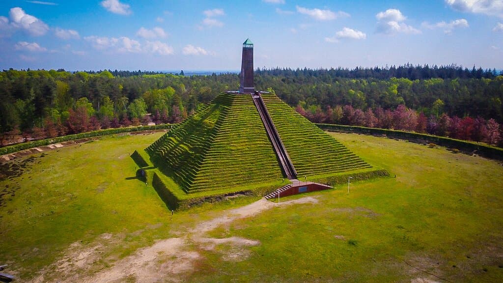 People go there hiking, biking, jogging etc. Greenery around it will compel you to have a tour inside forest. You can go there with kids and can have a nice lunch over there. There are several hike path which varied from 3-16 Km. The pyramid was closed due to Covid-19 so we couldn’t climb up.