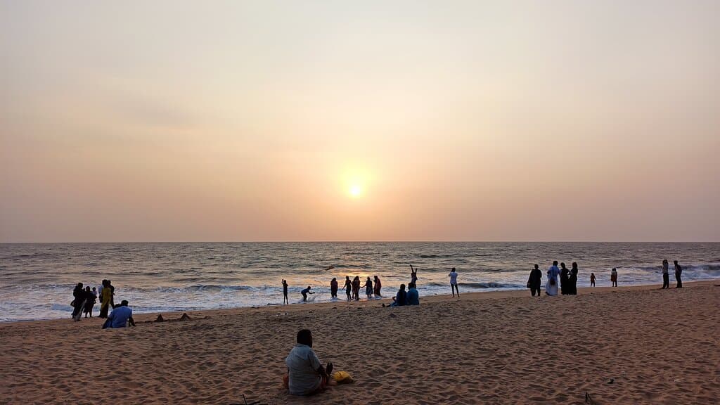 Evening sunset