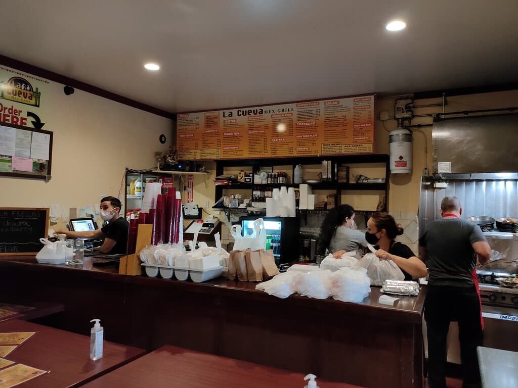inside