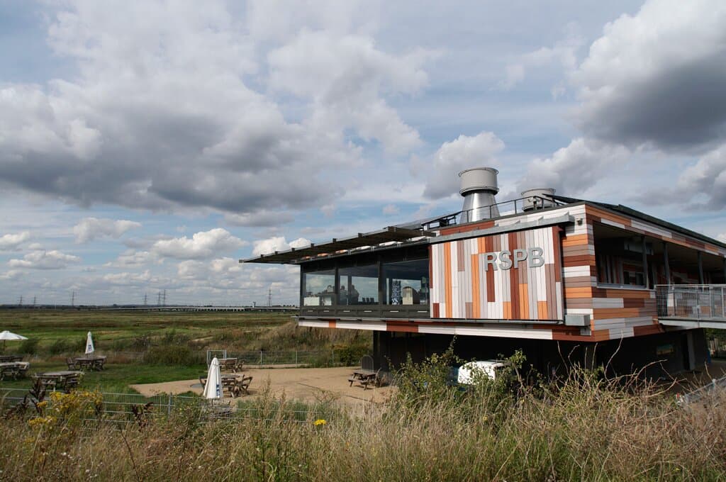 Rainham Marshes visitor centre by Jodie Randall (rpb-images.com)
